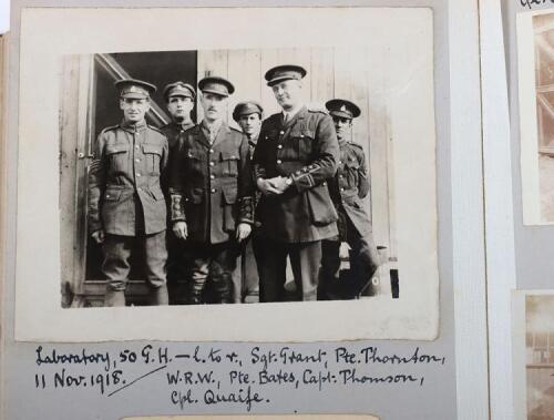 Very Interesting Great War Photograph Album and Scrap Album of the Canadian Army Medical Corps in Salonika