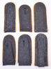 6x WW2 German Luftwaffe Flight Section / Fallschirmjager Shoulder Boards - 2