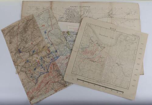 Trench Maps World War One.