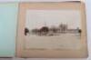 Photograph Album with images of ther Delhi Durbar, troops lining streets, Elephants, sacred cows belonging to Indian princes, Sabatha parade ground etc - 18
