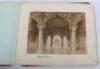 Photograph Album with images of ther Delhi Durbar, troops lining streets, Elephants, sacred cows belonging to Indian princes, Sabatha parade ground etc - 27