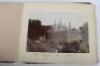 Photograph Album with images of ther Delhi Durbar, troops lining streets, Elephants, sacred cows belonging to Indian princes, Sabatha parade ground etc - 30