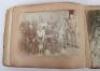 Photograph Album with images of ther Delhi Durbar, troops lining streets, Elephants, sacred cows belonging to Indian princes, Sabatha parade ground etc - 38