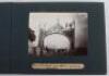 Photograph Album with images of ther Delhi Durbar, troops lining streets, Elephants, sacred cows belonging to Indian princes, Sabatha parade ground etc - 46