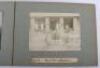 Photograph Album with images of ther Delhi Durbar, troops lining streets, Elephants, sacred cows belonging to Indian princes, Sabatha parade ground etc - 48