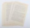 Passage de la Berisina 26,27,28 et 29 Novembre 1812 Original account of the crossing of the Beresina in November 1812 handwritten in ink in French - 14
