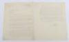 Frank Whittle, Highly important documents relating directly to the development and testing of the turbojet engine E28/39