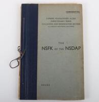 The NSFK of the NSDAP (Supreme Headquarters Allied Expeditionary Force) Confidential