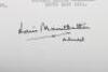 Louis Mountbatten, Lord. Signature - 5