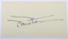 Victoria Cross World War II signatures on letters, cards, clipped documents copied London Gazette citations. - 3