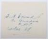 Victoria Cross World War II signatures on letters, cards, clipped documents copied London Gazette citations. - 5