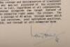 Victoria Cross World War II signatures on letters, cards, clipped documents copied London Gazette citations. - 10