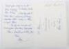 Victoria Cross World War II Signatures on paper, card and on copied citation - 8