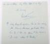 Victoria Cross World War II. Signatures on cards, postcard, photograph etc. - 10