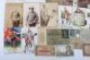 Hampshire Regiment interesting mixed ephemera including official War Office letter to " mother" - 2