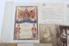 Hampshire Regiment interesting mixed ephemera including official War Office letter to " mother" - 5