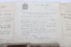 Hampshire Regiment interesting mixed ephemera including official War Office letter to " mother" - 7