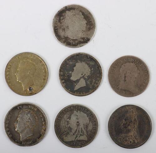 Various shillings, 3x1826 Shillings