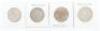 British India, Victoria, One Rupee, 1862, 1879, 1890C and 1890 - 2