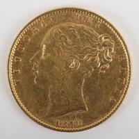 Victoria (1837-1901) Sovereign, 1870