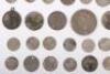 A selection of George III and later silver coinage, including 1829 Shilling, 1887, 1897, 1893 Halfcrowns - 10