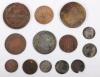 Good selection of European coinage, including German States, Prussia, 1/3 Thaler, 1769B (nVF), Italy, Papal State