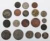 Good selection of European coinage including Poland 4 Groschen 1 Zloty, 1767 Stanislau, German State, Lubeck 8 Schilling, 1732