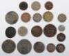 Good selection of European coinage including Poland 4 Groschen 1 Zloty, 1767 Stanislau, German State, Lubeck 8 Schilling, 1732 - 2