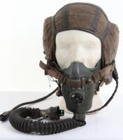 Post-WW2 Royal Air Force G-Type Flying Helmet and Oxygen Mask Set