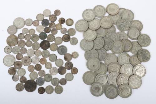 Selection of 1921-1946 GB silver coinage, including halfcrowns