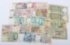 A selection of mostly GB and world Banknotes, including 18x One Pound notes, 10 Shillings - 2