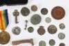 A selection of coins including a Charles I Twenty Pence - 3