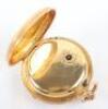 A late Victorian 18ct gold ladies pocket watch - 6