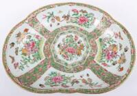 A 20th Century Chinese famille verte dish,