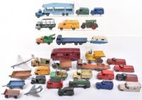 Quantity Of Play-worn Dinky Toy Commercials & Aircraft