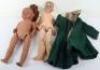 Four dolls, one being Armand Marseille, another marked England - 3