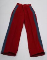 A pair of French Saint-Cyr military academy dress trousers