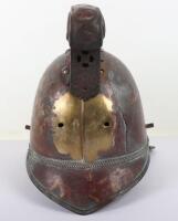 Merryweather Brass Fire Helmet: