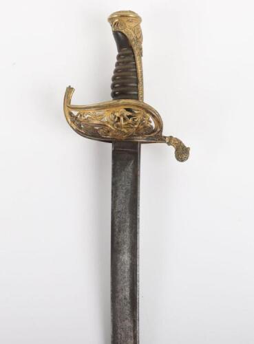 French Naval OfficerÕs Sword, c.1870