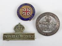 WW1 Silver Wound Badges and other Badges