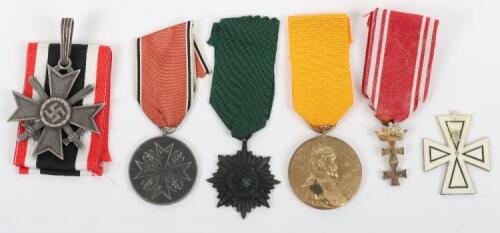 4x German Medals,