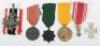 4x German Medals,