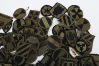 Large Quantity of American Military Tunic Patches