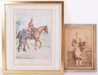 Two Framed Pictures of Military Interest