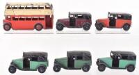 Five Dinky Toys 36g Taxis