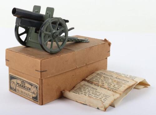 Marklin (Germany) Boxed Tin plate Field Gun