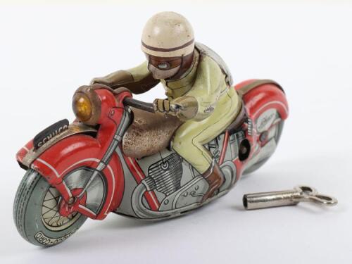 Schuco Motor Drill 1006 Tinplate Motorcycle