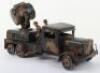 Tipp & Co (Germany) Tinplate 6-wheeled Army Lorry with Searchlight - 2