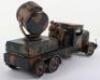 Tipp & Co (Germany) Tinplate 6-wheeled Army Lorry with Searchlight - 3