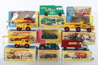 Seven Matchbox Lesney Major/Kingsize boxed models